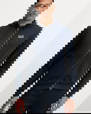 EA7 Emporio Armani hanorac de bumbac