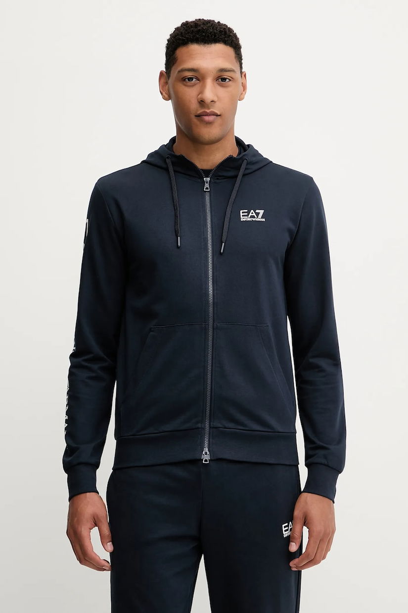 EA7 Emporio Armani hanorac de bumbac