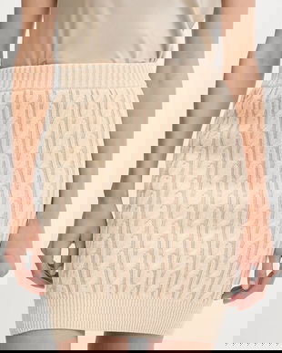 Guess fustă din bumbac GISELLE