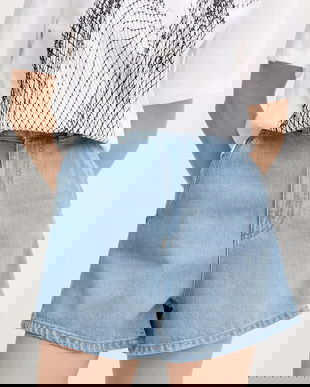 Emporio Armani pantaloni scurți jeans