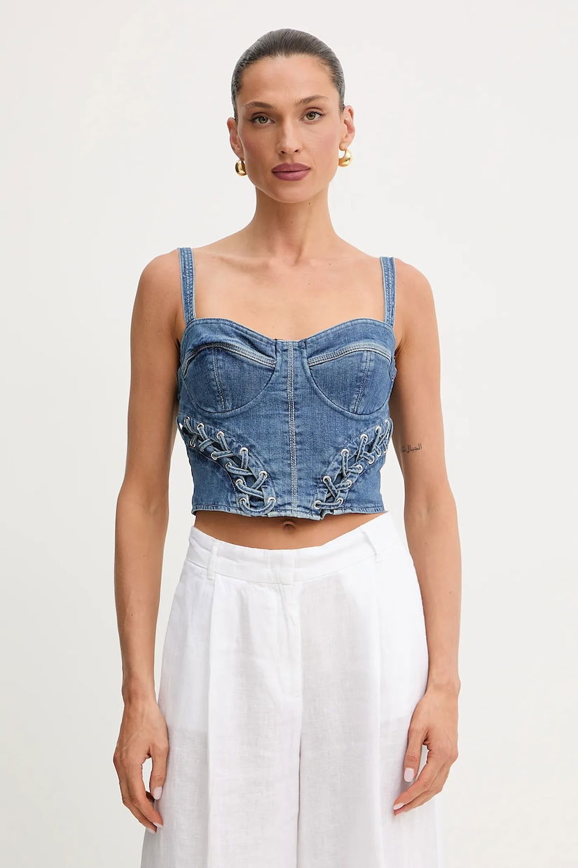 Guess top din denim MARSY