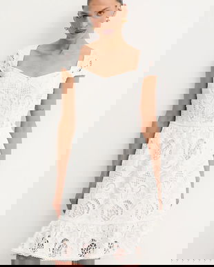 Guess rochie din bumbac DOMITILLA