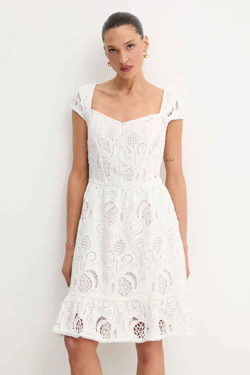 Guess rochie din bumbac DOMITILLA