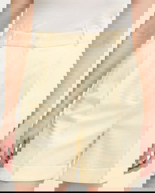 Tommy Hilfiger pantaloni scurți din amestec de in