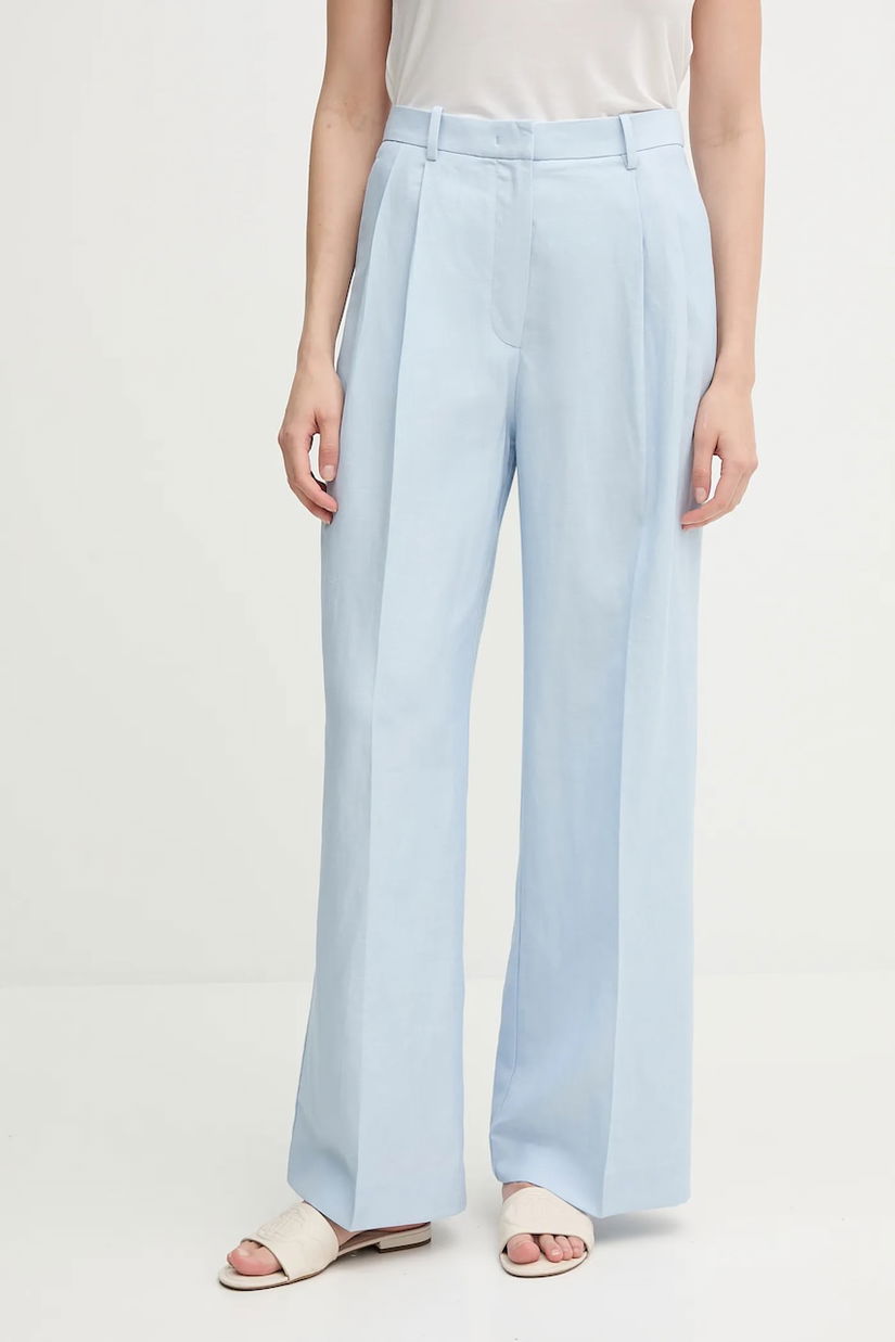 Tommy Hilfiger pantaloni din amestec de in