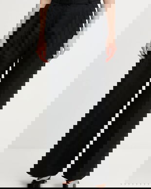 Tommy Hilfiger pantaloni din amestec de in