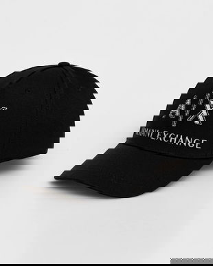 Armani Exchange șapcă de baseball din bumbac