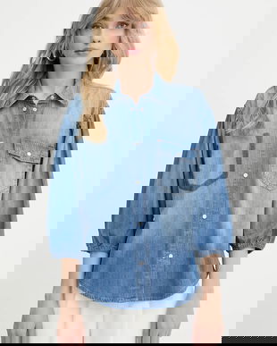 Pinko cămașă jeans