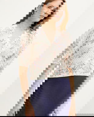 Twinset cardigan din bumbac