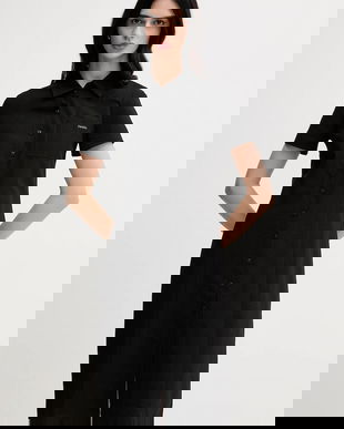 Calvin Klein Jeans rochie din bumbac pentru copii