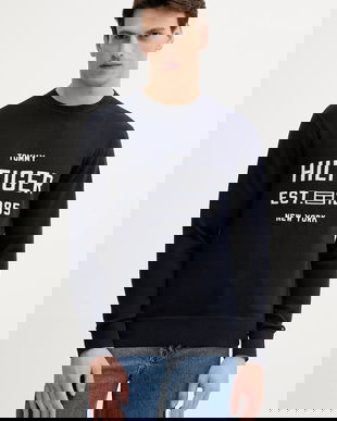 Tommy Hilfiger pulover de bumbac