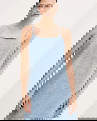 Calvin Klein Jeans rochie din denim