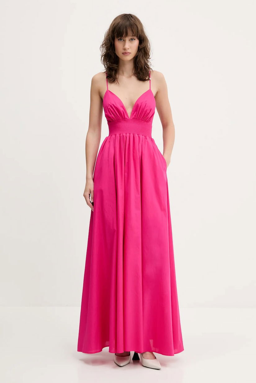 HUGO rochie din bumbac