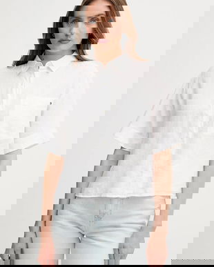 Tommy Hilfiger cămașă de in