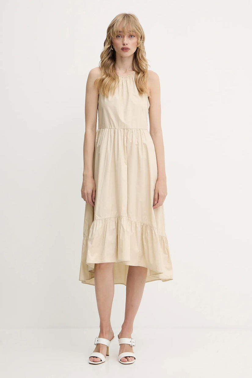 Armani Exchange rochie din bumbac