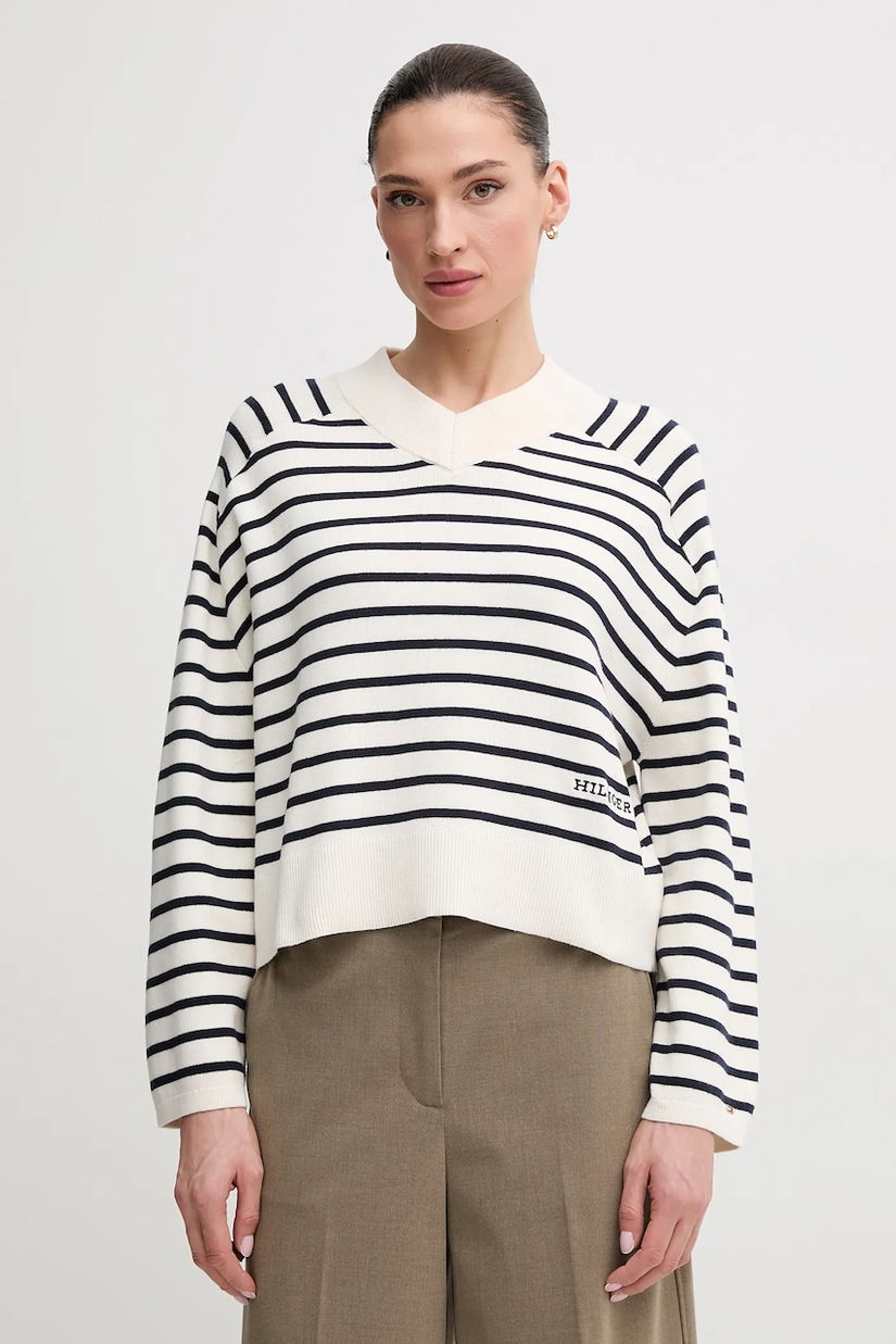 Tommy Hilfiger pulover de bumbac