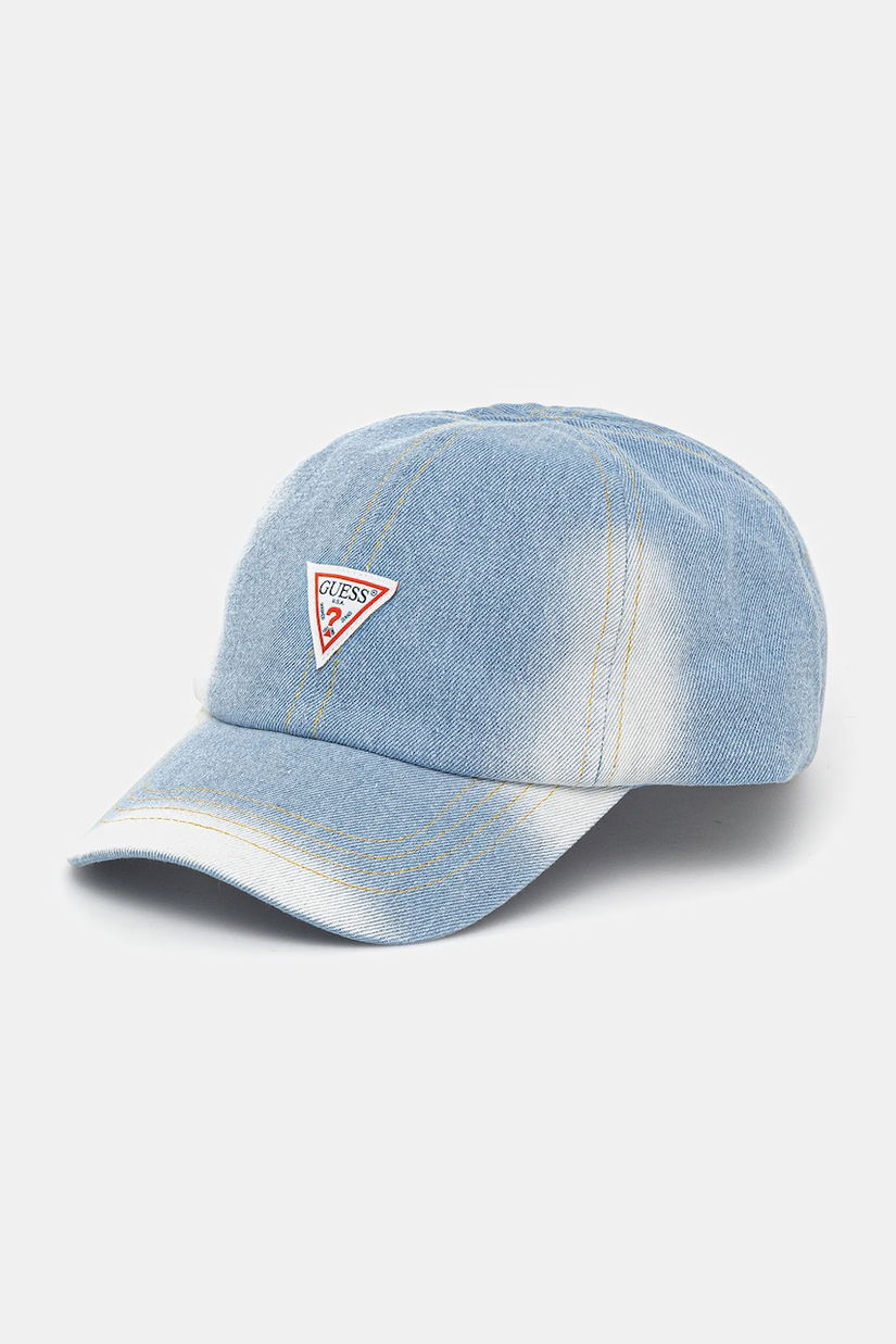 Guess șapcă de baseball din denim