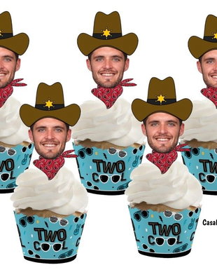 Toppere cowboy aniversări bărbați
