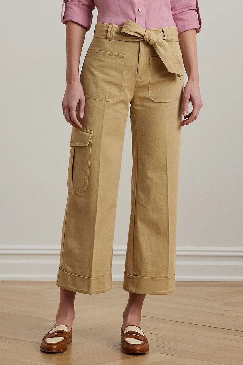 Lauren Ralph Lauren pantaloni de bumbac