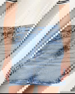 Guess Jeans fustă din denim