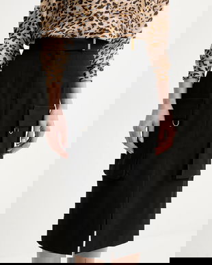 Marciano by Guess fustă din amestec de lână IRINA