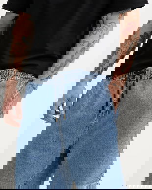 Guess Jeans pantaloni scurți jeans