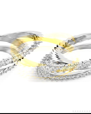 Swarovski inel HYPERBOLA