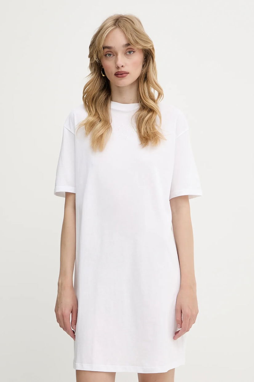 Armani Exchange rochie din bumbac