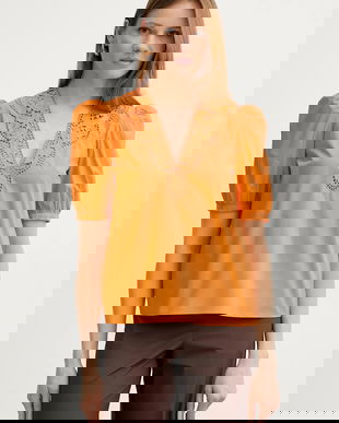 Twinset bluză din bumbac