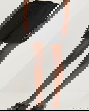 Herschel pantaloni scurti din bumbac