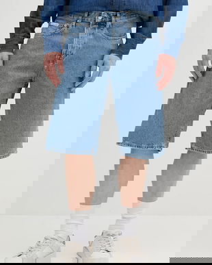 Calvin Klein Jeans pantaloni scurți jeans