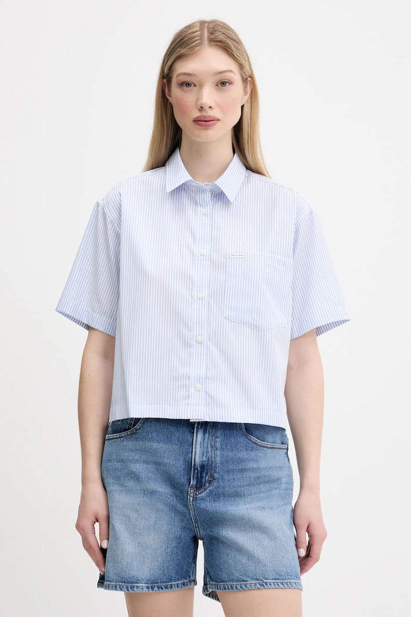 Guess Jeans cămașă din bumbac