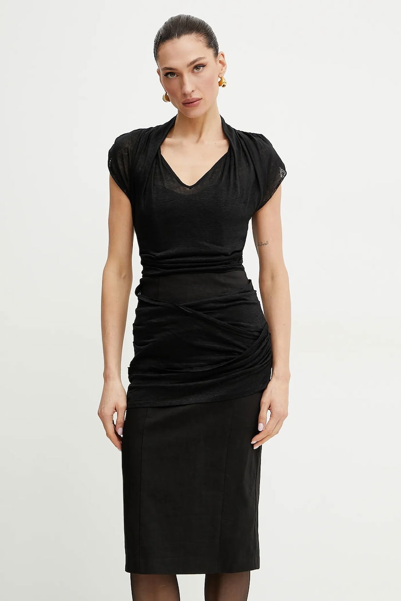 Pinko rochie din in