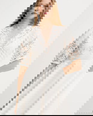 Twinset rochie din bumbac