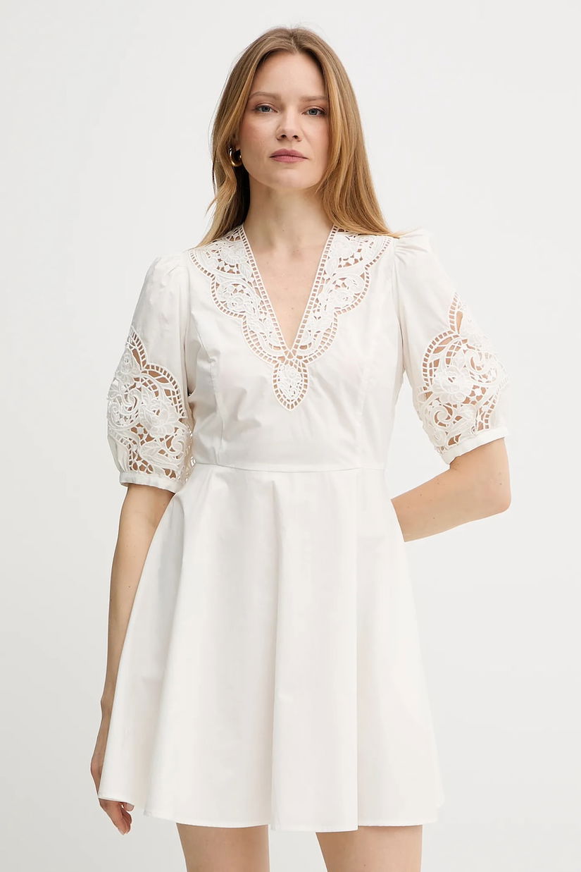 Twinset rochie din bumbac