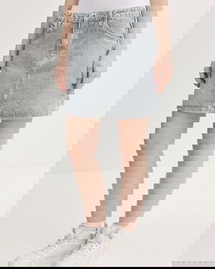 Hugo Blue fustă din denim