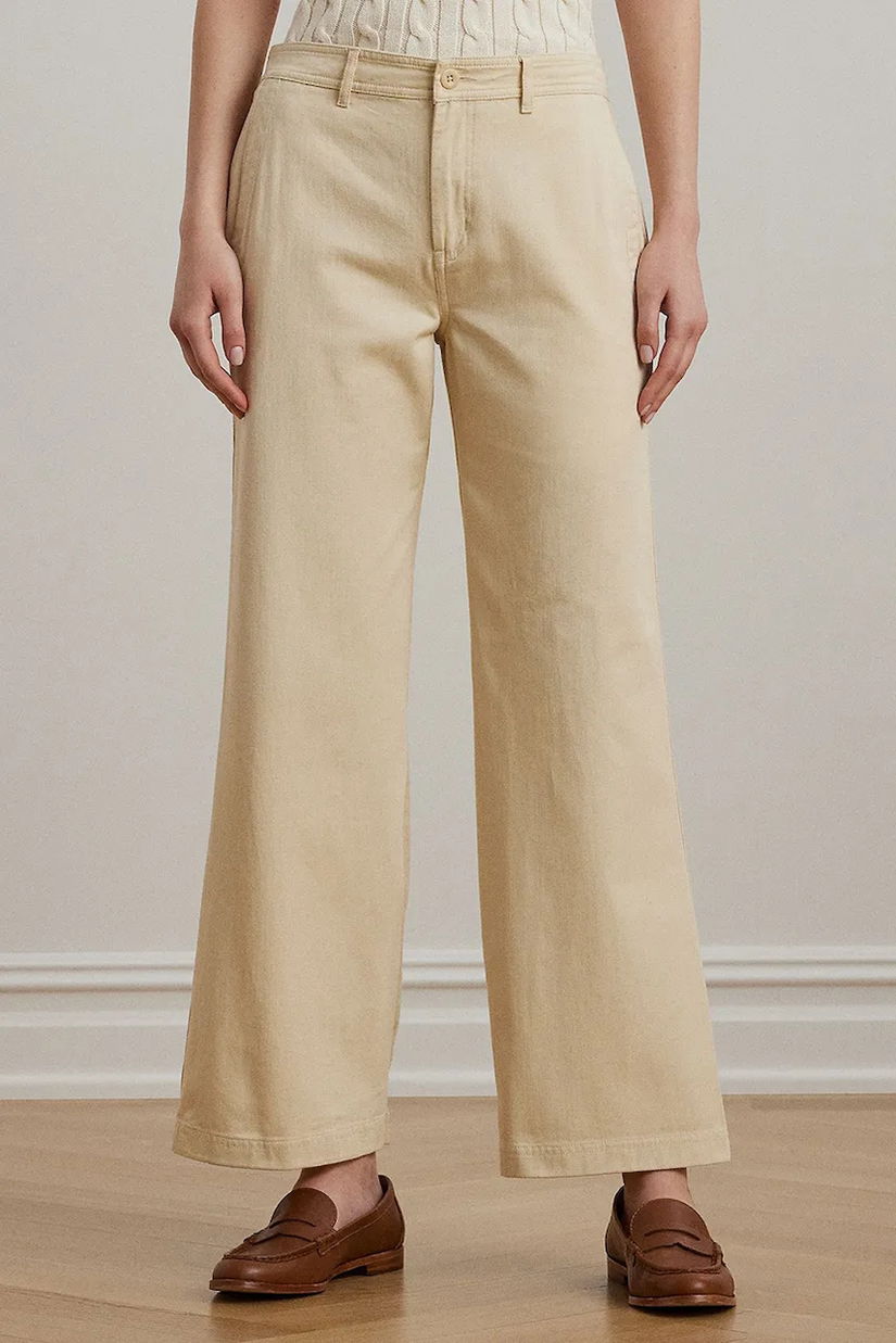 Lauren Ralph Lauren pantaloni de bumbac