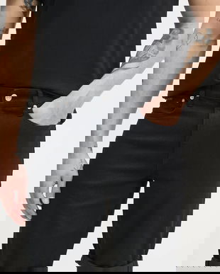 Calvin Klein Jeans pantaloni scurți din denim