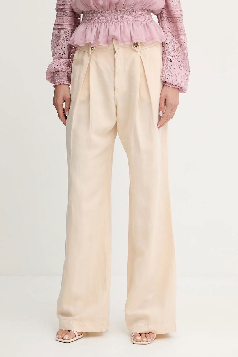 Guess pantaloni din amestec de in SHAYE