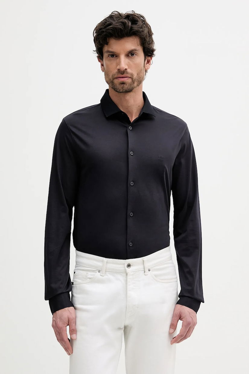 Armani Exchange cămașă din bumbac