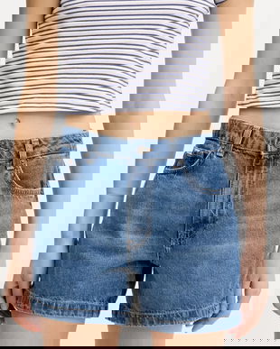 Guess Jeans pantaloni scurți jeans