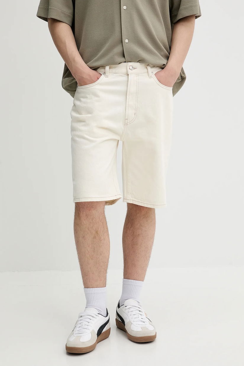 HUGO pantaloni scurți jeans