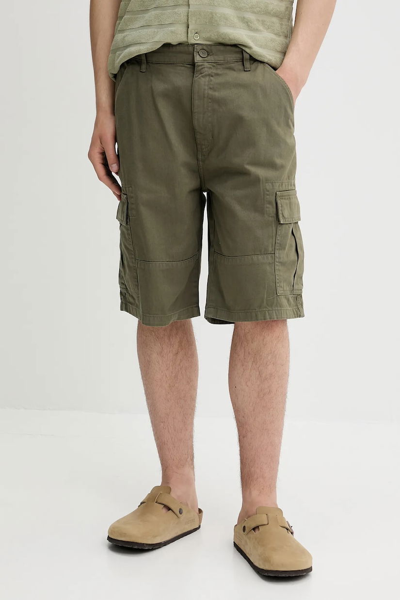 Guess Jeans pantaloni scurți din bumbac