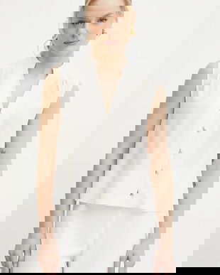 Patrizia Pepe camasa din amestec de matase