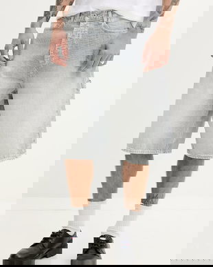 Hugo Blue pantaloni scurți jeans