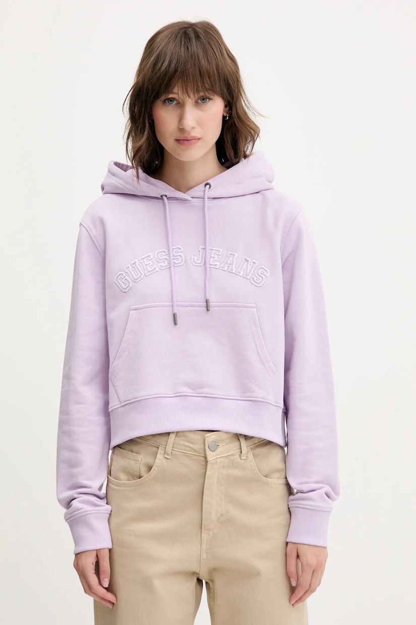 Guess Jeans hanorac de bumbac
