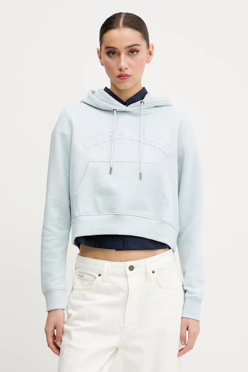 Guess Jeans hanorac de bumbac