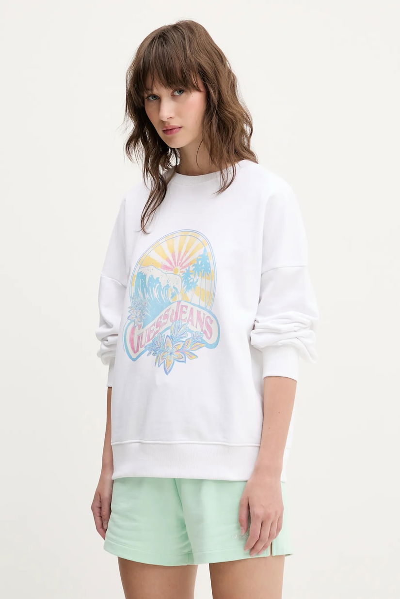 Guess Jeans hanorac de bumbac