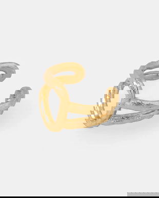 Sessun earcuff placat cu aur