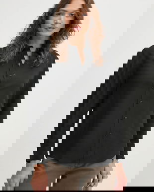 Calvin Klein camasa din amestec de in